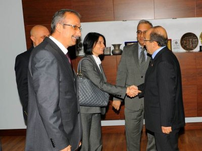 TRABZON BELEDİYE BAŞKANIDR ORHAN FEVZİ GÜMRÜKÇÜOĞLU ZİYARET EDİLDİ