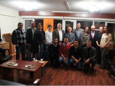 10 KASIM 2012 TARİHİNDE ATATÜRK`Ü ANMAK VE JEOFİZİK MÜHENDİSLİĞİNİN GELECEĞİ KONULU SEMİNER YAPILDI