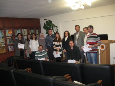 21 KASIM 2012 TARİHİNDE NÜKLEER DENEMELERİN TÜRKİYE`DEN SİSMİK YÖNTEMLERLE İZLENMESİ KONULU SEMİNER YAPILDI