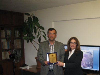 21 KASIM 2012 TARİHİNDE NÜKLEER DENEMELERİN TÜRKİYE`DEN SİSMİK YÖNTEMLERLE İZLENMESİ KONULU SEMİNER YAPILDI