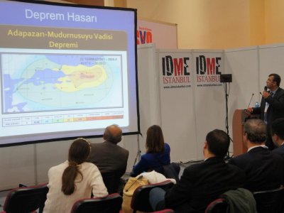 AFET YÖNETİMİ FUARI VE KONFERANSINDA JEOFİZİK STANDI AÇILDI