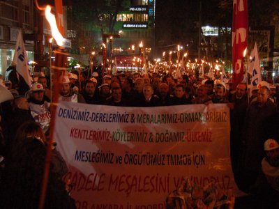 TMMOB: ODALARIMIZI VE BİRLİĞİMİZ TMMOB‘Yİ AKP‘NİN KARANLIĞINA VE GERİCİLİĞİNE TESLİM ETMEYECEĞİZ