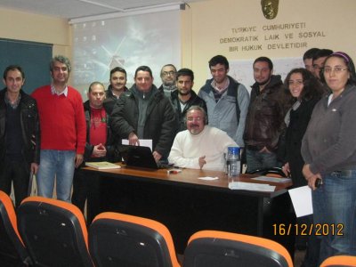 ZEMİNLERİN GEOTEKNİK VE JEOFİZİK ANALİZİ KURSU YAPILDI