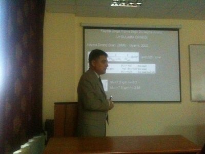 SIVILAŞMA VE ÖNEMİSIVILAŞMA ANALİZ TEKNİKLERİ SEMİNERİ YAPILDI