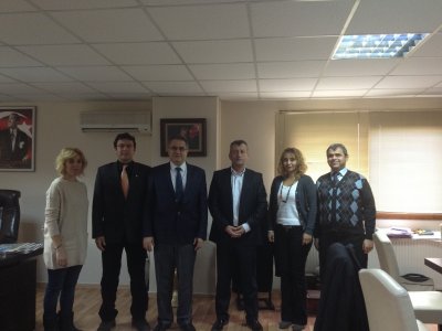 MENEMEN BELEDİYE BAŞKANI TAHİR ŞAHİN İLE GÖRÜŞME YAPILDI