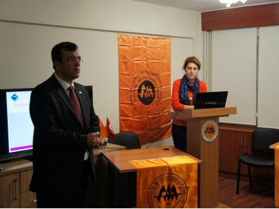 TÜRKİYE VE ÇEVRESİ ÜST MANTO YAPISININ GÖRÜNTÜLENMESİ KONULU SEMİNER YAPILDI