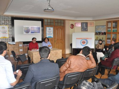 ANKARA`DAKİ ÖZEL BÜRO ÇALIŞANLARI İLE TOPLANTI YAPILDI