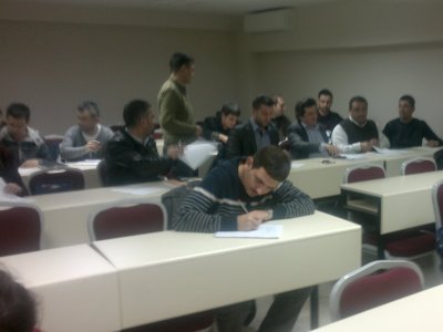 JEOFİZİK VE KLASİK YÖNTEMLERLE YAPI İNCELEMELERİ KURSU ŞUBEMİZDE YAPILDI