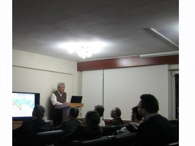 AFETLER ÜZERİNE KISA BİR DERLEMEKONULU SEMİNER YAPILDI