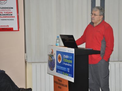ZEMİNYAPI ETKİLEŞİMİ PROJELENDİRME SEMİNERİ YAPILDI