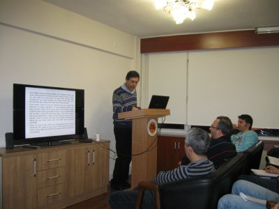 DENİZLERDE SİSMİK ARAŞTIRMALAR KONULU SEMİNER YAPILDI