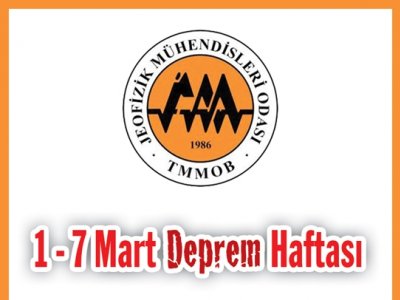 17 MART DEPREM HAFTASI BASIN AÇIKLAMASI VE GAZETE İLANI