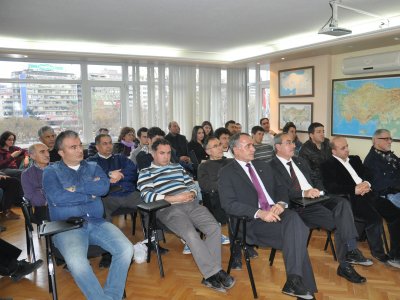 DEPREM VE KENTSEL DÖNÜŞÜM SEMİNERİ YAPILDI