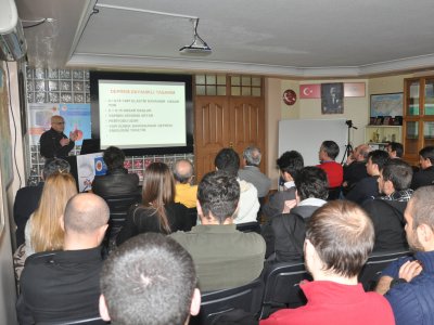 DEPREME DAYANIKLI YAPI TASARIMI SEMİNERİ YAPILDI