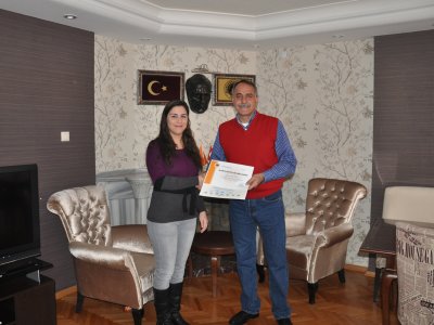 ARCGIS PROGRAMI EĞİTİM SERTİFİKALARI VERİLDİ