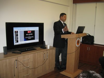 ADLİ JEOFİZİK KONULU SEMİNER YAPILDI
