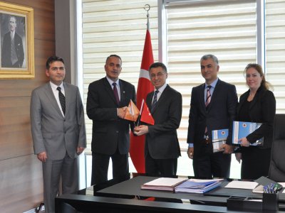 AFAD BAŞKANI DR FUAT OKTAY İLE MAKAMINDA GÖRÜŞME YAPILDI