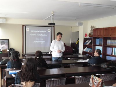 SIVILAŞMA ANALİZ YÖNTEMLERİ KURSU YAPILDI