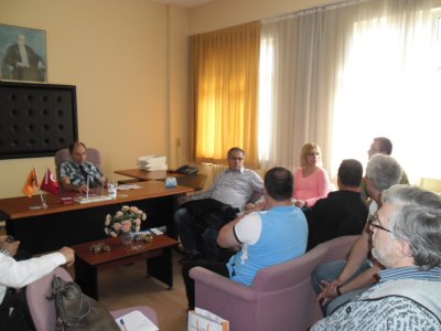 DOKUZ EYLÜL ÜNİVERSİTESİ JEOFİZİK MÜHENDİSLİĞİ BÖLÜM BAŞKANI İLE GÖRÜŞME