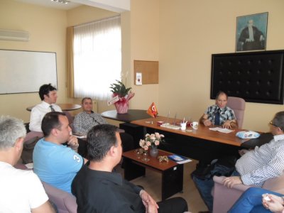 DOKUZ EYLÜL ÜNİVERSİTESİ JEOFİZİK MÜHENDİSLİĞİ BÖLÜM BAŞKANI İLE GÖRÜŞME