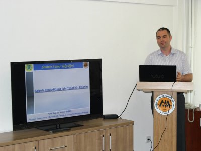 SEMİNER VERME TEKNİKLERİ KONULU SEMİNER YAPILDI 29052013