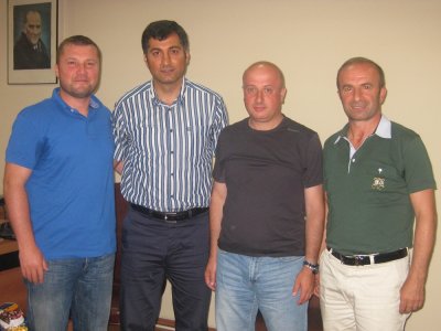 <BR><BR>ŞUBEMİZDE BAYRAMLAŞMA 