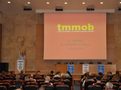 TMMOB 3 DANIŞMA KURULU TOPLANTISI YAPILDI