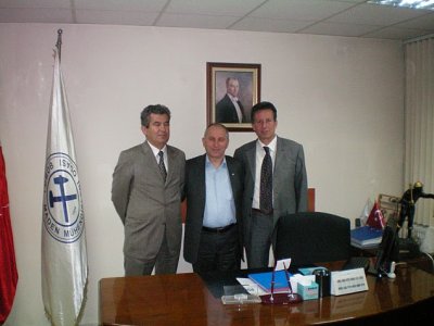 TMMOB JEOFİZİK MÜHENDİSLERİ ODASI JEOLOJİ MÜHENDİSLERİ ODASI VE MADEN MÜHENDİSLERİ ODASI YÖNETİM KURULU BAŞKANLARI TOPLANTISI YAPILDI