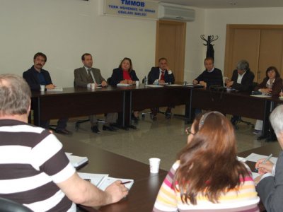 TMMOBODA YAZMAN ÜYELER TOPLANTISI YAPILDI