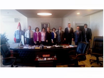 DSİ 22 BÖLGE MÜDÜRLÜĞÜ ŞUBE YÖNETIM KURULUMUZ TARAFINDANZIYARET EDILDI