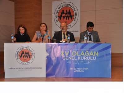 <BR>TMMOB JEOFİZİK MÜHENDİSLERİ ODASI
XV OLAĞAN GENEL KURULU GERÇEKLEŞTİRİLDİ