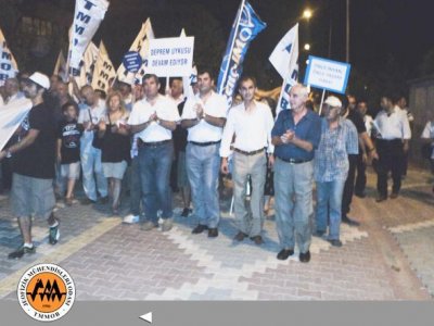 TMMOB DEPREME DUYARLILIK YÜRÜYÜŞÜ