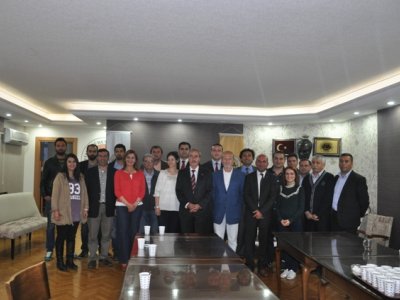 <BR>TMMOB JEOFİZİK MÜHENDİSLERİ ODASI
XV DÖNEM YÖNETİM KURULU GÖREVİ TESLİM ALDI