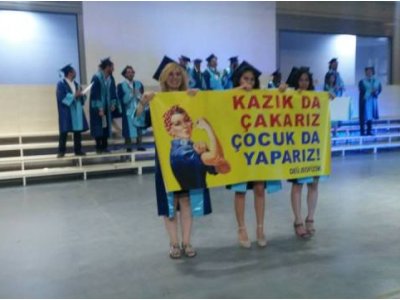 DOKUZ EYLÜL ÜNİVERSİTESİ MEZUNİYET TÖRENİ YAPILDI