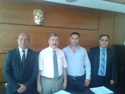 SİVAS BELEDİYE BAŞKAN YARDIMCISI H NACİ SÜHA MAKAMINDA ZİYARET EDİLDİ