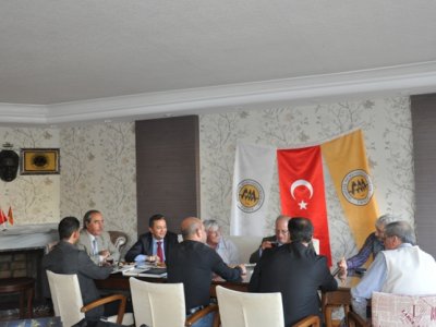 <BR>KTMMOB TEMSİLCİLERİ ODAMIZI ZİYARET ETTİ