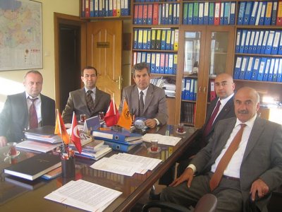 CHP ANKARA İL BAŞKANI SN ALİ YILDIZLI VE SN AV HADİMİ YAKUPOĞLU ODAMIZI ZİYARET ETMİŞLERDİR