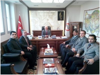 <BR>MTA GENEL MÜDÜRÜ SAYIN MEHMET ÜZER ZİYARET EDİLDİ