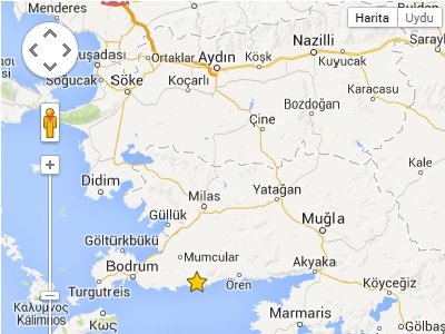 MUĞLABODRUM DEPREMİ İLE İLGİLİ BİLGİ NOTU