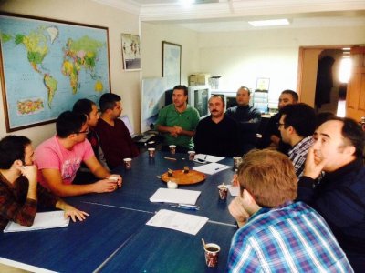 MDG`LER VE BELEDİYELERDE ÇALIŞAN JEOFİZİK MÜHENDİSLERİ İLE YAPILAN TOPLANTI