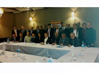 KTÜ REKTÖRÜ PROF DR SÜLEYMAN BAYKAL TMMOB TRABZON İKK BİLEŞENLERİ İLE BİRARAYA GELEREK ÜNİVERSİTEKENT BÜTÜNLEŞMESİ TARTIŞILDI26 MART 2014