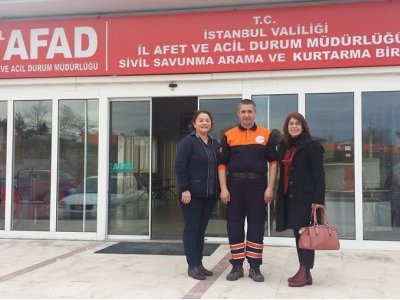 AFAD SİVİL SAVUNMA EKİBİNİ ZİYARETİMİZ