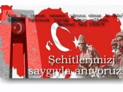 <BR>18 MART ŞEHİTLERİANMA GÜNÜ VE ÇANAKKALE DENİZ ZAFERİNİN 100 YIL DÖNÜMÜ
