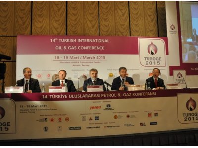 TUROGE 2015 14. TÜRKİYE ULUSLARARASI PETROL&GAZ KONFERANSI GERÇEKLEŞTİRİLDİ