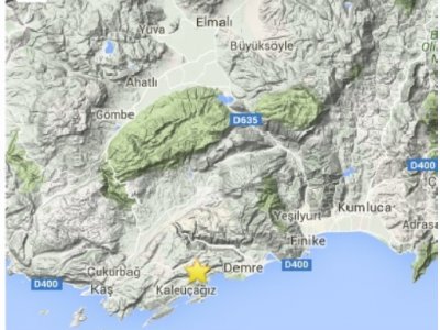 <BR>ANTALYA KALE DEPREMİ İLE İLGİLİ BİLGİ NOTU 
