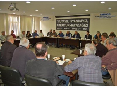 <BR><BR>TMMOB YKODA BAŞKANLARI TOPLANTISI YAPILDI
