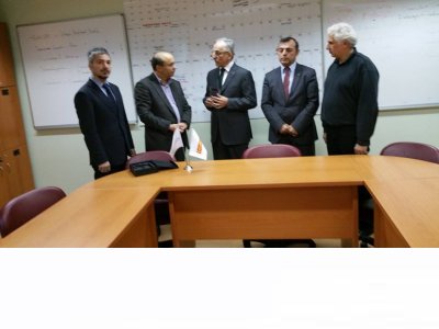 MURAT KARAYALÇIN`A TEŞEKKÜR PLAKETİ VERİLDİ