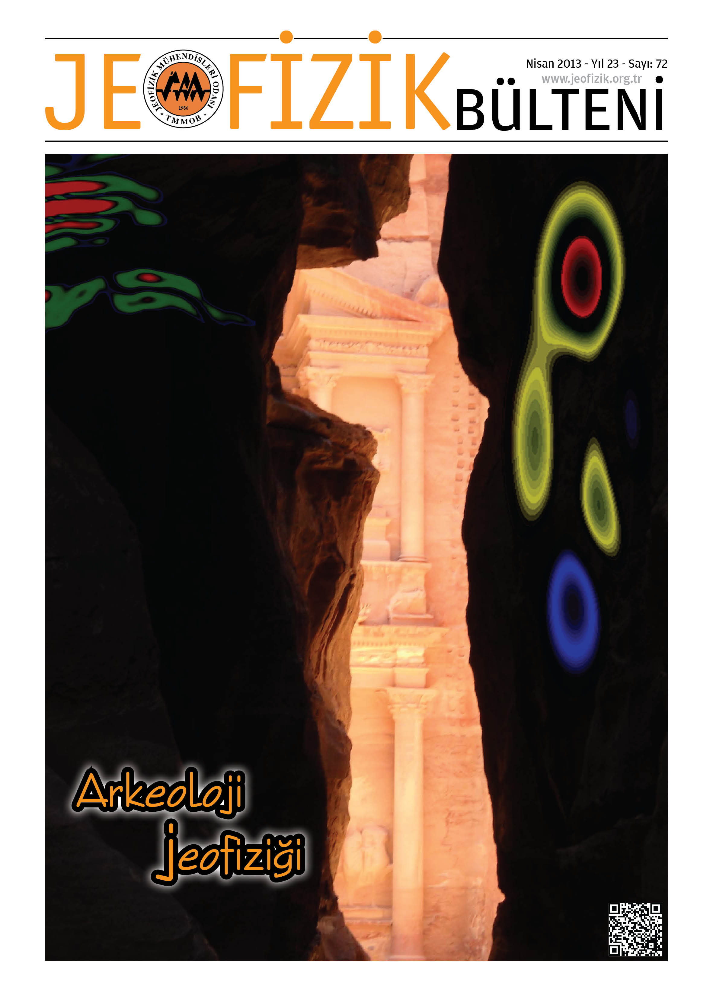JEOFİZİK BÜLTENİ`NİN 72 SAYISI YAYINLANDI
