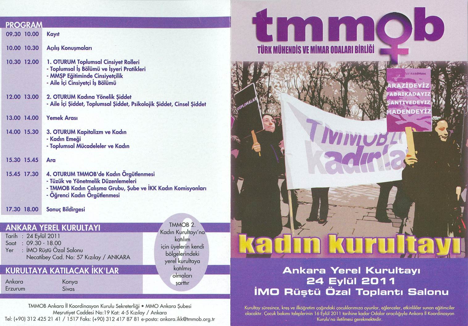 TMMOB İKK KADIN ANKARA YEREL KURULTAYI